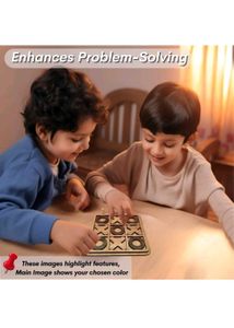 Wooden Tic Tac Toe Game