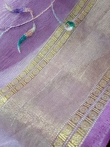 Magenta Colour Saree