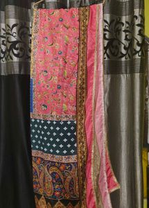 Pakistani Mirror Wrk printed  Dupatta