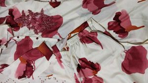 Floral Embellished Button-Down