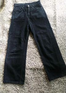Black Wide Leg Jeans