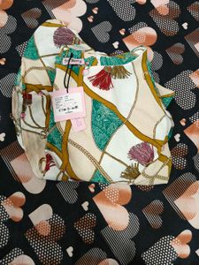 Patterned Crop Top