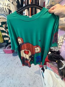 Cute Cartoon Bear Print Tee