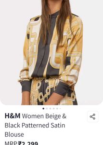 Gorgeous Premium H&amp;M Satin Top