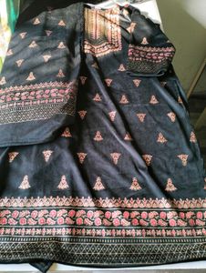 Premium Black Velvet Suit