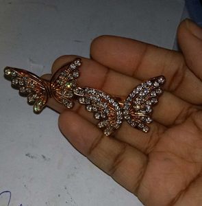 Diamond Butterfly Clip