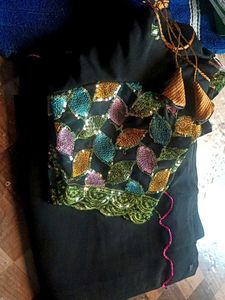 Saree for Women Blouse Size 44