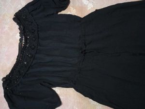 Black Off-Shoulder Jumpsuit