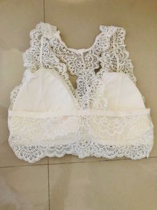 PRICE DROP Off white bralette