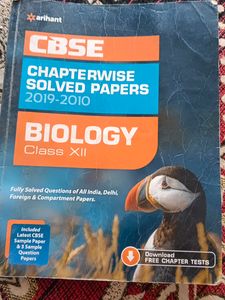 Class 12 Biology Arihant Sample Paper