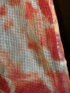 Orange Tie-Dye Dupatta
