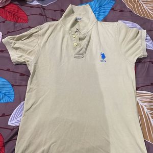U.S. Polo Assn. Light Yellow Tshirt