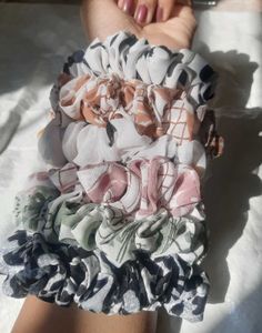 Pack Of 6 Big Scrunchies 😍at Wholesale Price ✅