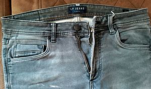 Gray Slim Fit Jeans
