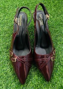 Burgundy Luxyshoe Heels