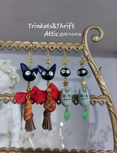 Ghibli Totoro Dangle Earrings
