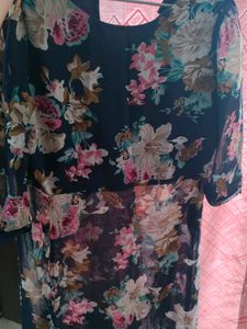 Floral Print Midi Dress