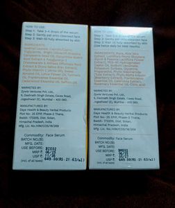 OZiva Face Serum Duo Pack Of 2