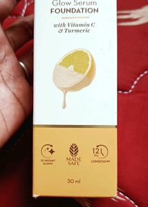 Mamaearth Foundation glow Serum Shade &#34; Ivory Glow &#34; For Fair Skin Tone To Wheatish Tone...  Best Coverage Stay A Lot Hrs. Not Freaky