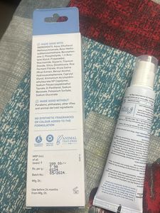 Plum Rice Water And Niacinamide Hybrid Sunscreen