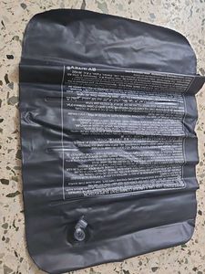 Navy Blue Inflatable Pillow