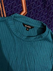 Ribbed Long Sleeve Top