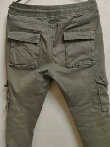 Olive Green Cargo Pants