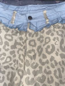 Patchwork Wide Leg Jeans