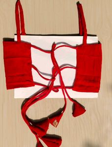 Red Velvet Designer Blouse
