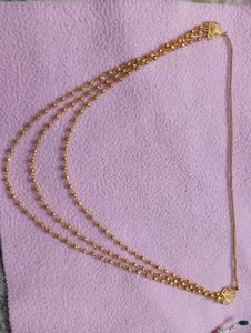 Gold Layered Beaded Necklace