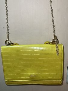 Stylish Yellow Clutch