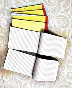 Rough writing book pads