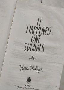 It Happened One summer