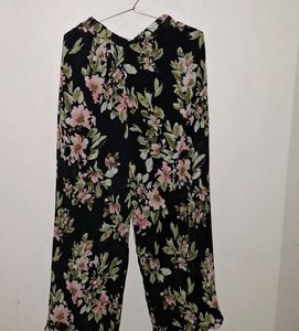 Floral Print Pants