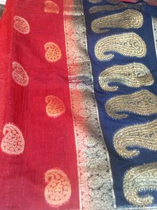 Elegant Paisley Saree