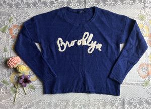 y2k aesthetic baggy Brooklyn Sweater