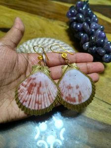 Handmade Seashell Earrings