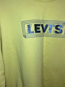 Levi&#39;s Yellow Sweatshirt