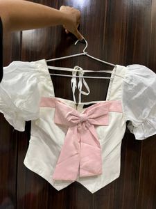 Cute Puff Sleeve Top