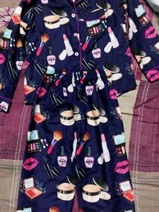 Cute Printed Pajama Set