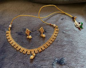 Necklace Set Golden