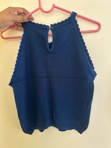Blue zudio Halter Top