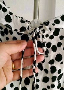 Imported Polka Dot Mini Dress