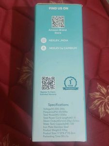 Nexlev foldable garment steamer nomad