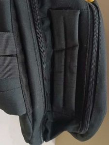 Apple Logo Black Backpack