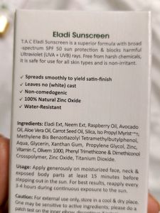 TAC Sunscreen SPF 50+