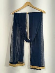 Pink &amp; Navy Ethnic Skirt Kurta Set (Women's)