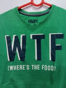 Max Graphic Tees - WTF (Where Is The Food)