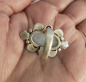 Sterling Silver Moonstone Ring