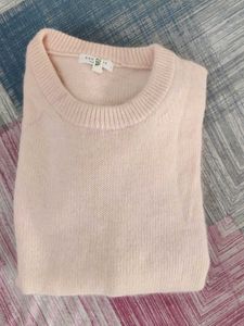 Light Pink Pullover Sweater
